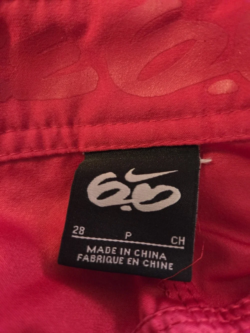 Men's Nike 6.0 Red Board Shorts Swim Trunks